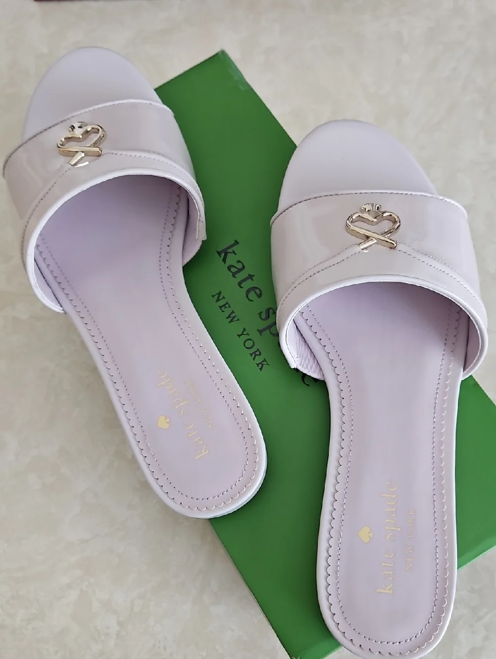 kate spade Kendra Slide Mules Shoes, Size 8.5B NWT.
